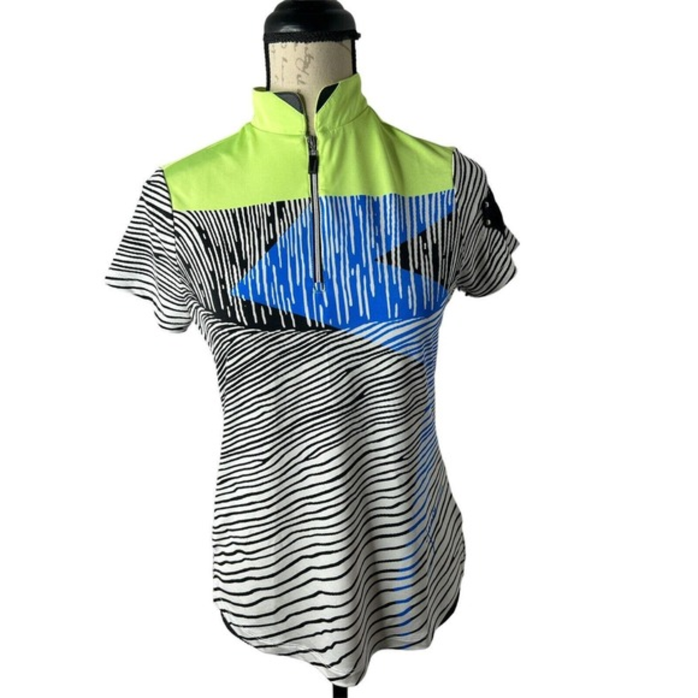 Jamie Sadock Summer Womens Golf Polo Shirt Top Size XSmall